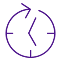 clock sign icon